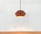 Mid-Century Swiss Copper Type 810 Pendant Lamp by Hans Zender for Temde 15