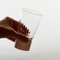Bicchiere con base Moka, Moire Collection, vetro soffiato di Atelier George, Immagine 2