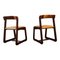 Italian Beech Dining Chairs from Mario Sabot, 1970s, Set of 6, Image 8