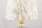 Golden Brass & Glass Table Lamp, 1970s, Image 8