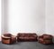 Vintage Leather Sofa and Chairs, 1970s, Set of 3 12