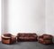 Vintage Leather Sofa and Chairs, 1970s, Set of 3, Image 12