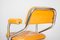 Cognac Skai & Tubular Metal Dining Chairs, 1970s, Set of 4 7