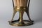 Französische Purpur Keramik Vase im Jugendstil von Honegge 6