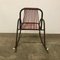 Metal, Plastic, and String Rocking Chair, 1960s, Image 13