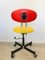 Red & Yellow Leather Model Z-359 Office Chair from Kovona, 1970s 5