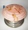 Antique Pink Opaline Ceiling Lamp from SG Kronenglas 2