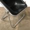 Black Plona Folding Deck Chair by Giancarlo Piretti for Castelli, 1969 8