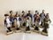 Saxon Porcelain Statuettes Depicting Napoleonic Figures from Scheibe-Alsbach Thuringia, Set of 11, Image 1