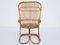 Italian Bamboo Lounge Chair by Tito Agnoli, 1960s 2