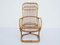 Italian Bamboo Lounge Chair by Tito Agnoli, 1960s 5