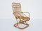 Italian Bamboo Lounge Chair by Tito Agnoli, 1960s 1