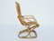 Italian Bamboo Lounge Chair by Tito Agnoli, 1960s 4