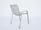 Swiss Aluminium Outdoor Stackable Landi Chairs by Hans Coray, 1938, Set of 3 4