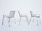 Stapelbare Schweizer Aluminium Landi Stühle von Hans Coray, 1938, 3er Set 1