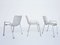 Swiss Aluminium Outdoor Stackable Landi Chairs by Hans Coray, 1938, Set of 3 1