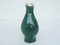 Vase Anthropomorphe Vert et Noir, France, 1950s 2