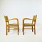 Cord Armchairs from Vroom and Dreesman, 1960s, Set of 2, Image 2