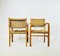 Cord Armchairs from Vroom and Dreesman, 1960s, Set of 2 3