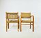 Cord Armchairs from Vroom and Dreesman, 1960s, Set of 2, Image 3