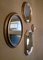 Silver Leaf & Gold Leaf Mirrors, 1920s / 1970s, Set of 4 3