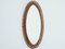 Italian Horizontal or Vertical Oval Bamboo Mirror by Franco Albini, 1950s, Image 5