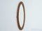 Italian Horizontal or Vertical Oval Bamboo Mirror by Franco Albini, 1950s, Image 4
