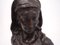 Antike Büsten aus Bronze mit Darstellung klassischer Figuren, 2er Set 6