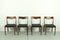 Dining Chairs by AWA for AWA Meubelfabriek, 1960s, Set of 4, Image 4