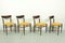 Chaises de Salon en Teck par Harry Ostergaard pour Randers Møbelfabrik, 1950s, Set de 4 1