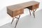Mid-Century American Curved American Birch Nut Side Table, Image 4