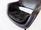 Black Leather Chair by Eero Aarnio for Asko Oy 5