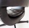 Black Leather Chair by Eero Aarnio for Asko Oy 8