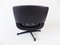 Black Leather Chair by Eero Aarnio for Asko Oy, Image 12