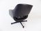 Black Leather Chair by Eero Aarnio for Asko Oy, Image 2