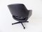 Black Leather Chair by Eero Aarnio for Asko Oy, Image 4