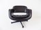 Black Leather Chair by Eero Aarnio for Asko Oy, Image 6