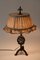 Mid-Century German Modern Wrought Iron Night Table Lamp, 1960s, Image 5