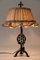 Mid-Century German Modern Wrought Iron Night Table Lamp, 1960s 3