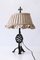 Mid-Century German Modern Wrought Iron Night Table Lamp, 1960s 6