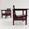 French Hendaye Armchairs by Pierre Dariel, 1925, Set of 2, Image 2
