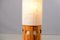 Vintage Danish Teak Floor Lamp with White Lampshade, 1960s, Image 7