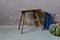 Tabouret de Ferme Tripode Antique 6