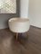 Vintage Scandinavian Pouf Stool from FM Møbler, 1950s 3