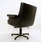 Black Leather Model DS 35 Swivel Desk Chair from De Sede, 1960s, Image 4