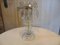 Vintage Glass Candlestick with Crystals, 1970s 5