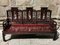 Vintage Oriental Rosewood Bench, 1940s, Image 28