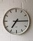 Horloge Murale Industrielle de Bürk, 1950s 1