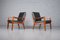 Leather Senator Chairs by Ole Wanscher for France & Søn, 1950s, Set of 2 3