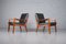 Leather Senator Chairs by Ole Wanscher for France & Søn, 1950s, Set of 2, Image 3